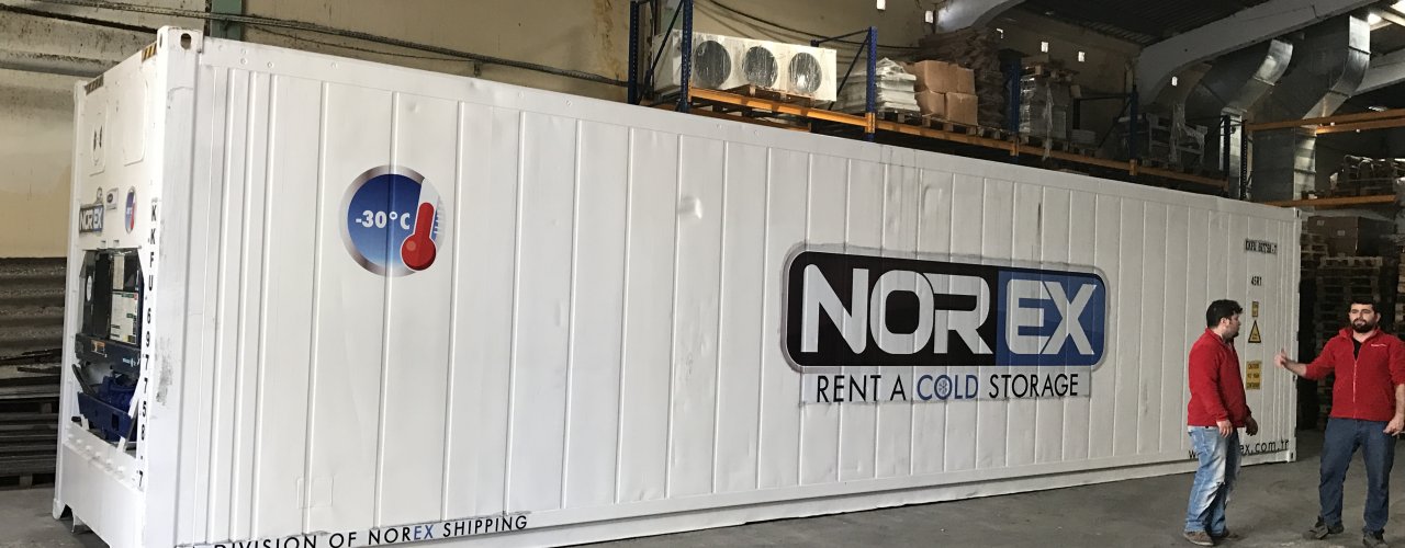 Lider Gıda Toptancısı firmaya 40 hc Norex ColdStore teslimatı yapıldı.