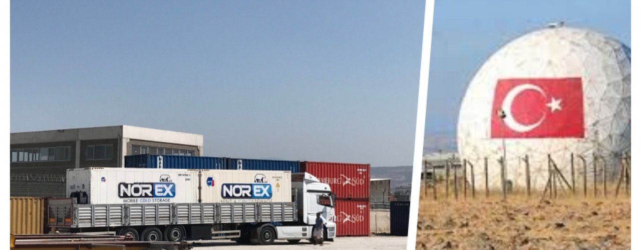 Malatya Kürecik Nato Radar Üssü Norex Mobil Soğuk Hava Konteynerlerimizi Kiraladı