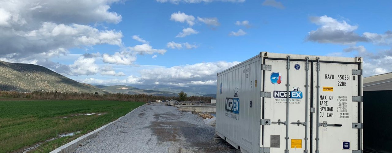 Türkiye ' nin ilk Karides Üretim Çiftliği Norex Mobil Soğuk Hava Deposunu Kiraladı
